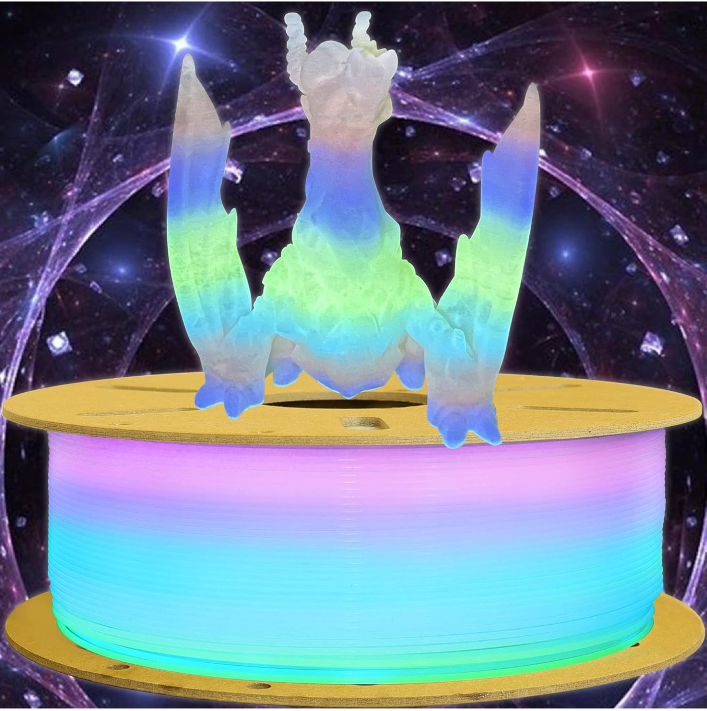 Glow Rainbow Night